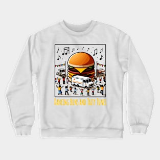 Groove to the Food - Grilled Cheese Crewneck Sweatshirt